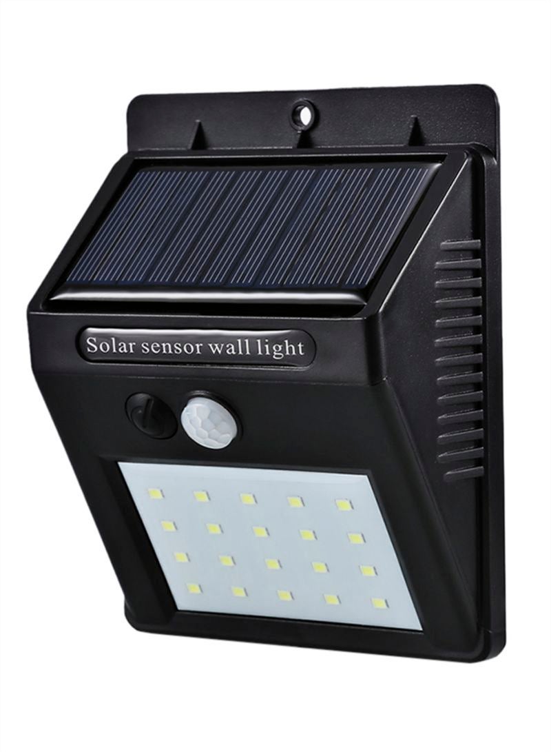 20 LED Motion Sensor Solar Light Black - Image 3